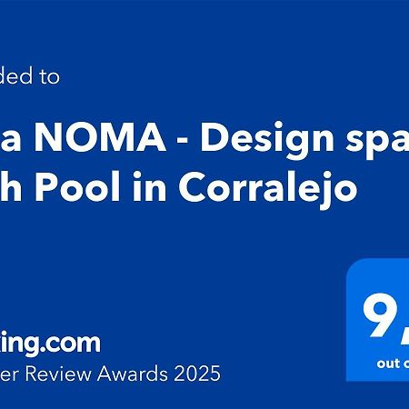 Villa Noma - Design Space With Pool In Corralejo Exteriér fotografie